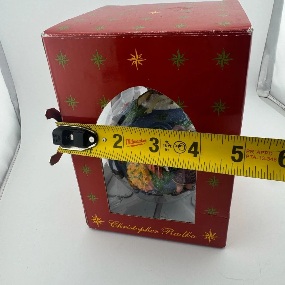 Christopher Radko Santa’s Around The World Large Ornament‎ NIB